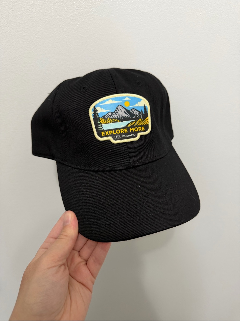 Explore More Black Patch Cap